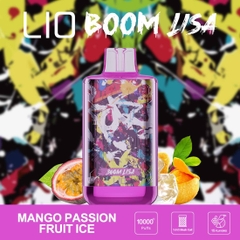 LIO BOOM Lisa 10000 Hơi Chanh Leo Xoài Lạnh (50mg) – Pod 1 Lần