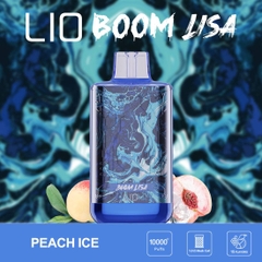 LIO BOOM Lisa 10000 Hơi Đào Lạnh (50mg) – Pod 1 Lần