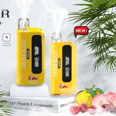 Rum Bar 18000 Hơi Cherry Đào Chanh (50mg) – Pod 1 Lần