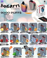 Bugatti Elite 9000 Hơi Kẹo Việt Quất (50mg) – Pod 1 Lần