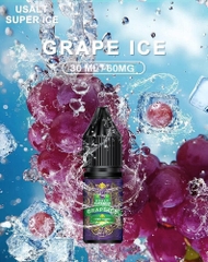 Usalt Super Ice Grape Ice Nho Lạnh Saltnic (30ml / 60mg)