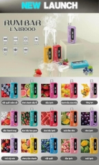 Rum Bar 18000 Hơi Trái Cây Mix (50mg) – Pod 1 Lần
