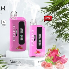 Rum Bar 18000 Hơi Dâu Thanh Long (50mg) – Pod 1 Lần