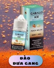 Caballo Ice Đào Dưa Gang Saltnic (30ml / 60mg)