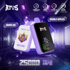 ATVS Mecha Vape 25000 Hơi Nho Lạnh (50mg) – Pod 1 Lần