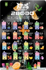 ATVS Warship 28000 Hơi Dâu Dưa Hấu (50mg) – Pod 1 Lần