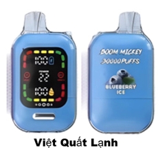 Boom Mickey 30000 Hơi Việt Quất Lạnh (50mg) - Pod 1 lần
