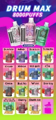 Bounce Drum Max 8000 Hơi Trà Hoa Nhài (50mg) - Pod 1 lần
