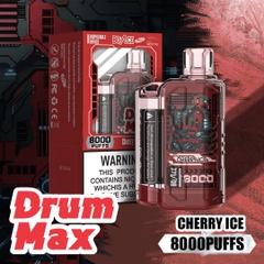 Bounce Drum Max 8000 Hơi Cherry Lạnh (50mg) - Pod 1 lần