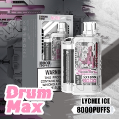 Bounce Drum Max 8000 Hơi Vải Lạnh (50mg) - Pod 1 lần