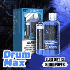 Bounce Drum Max 8000 Hơi Việt Quất Lạnh (50mg) - Pod 1 lần