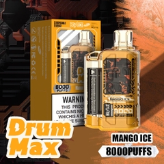 Bounce Drum Max 8000 Hơi Xoài Lạnh (50mg) - Pod 1 lần