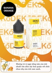 Deko Banana Orange – Cam Chuối Saltnic (30ml/30mg/50mg)