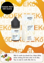 Deko Passion Fruit Kiwi Guava – Chanh Leo Kiwi Ổi Saltnic (30ml/30mg/50mg)