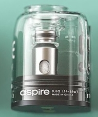 Đầu Pod Aspire Fluffi Cartridge 0.6 ohm / 1.0 ohm (close pod)