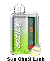 Keystone Gozila 25000 Hơi Sữa Chuối Lạnh (50mg) - Pod 1 lần