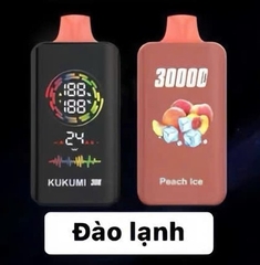 Kukumi 30000 Hơi Đào Lạnh (50mg) - Pod 1 lần