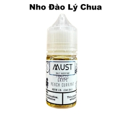 MUST Nho Đào Lý Chua Saltnic (30ml / 35mg / 55mg)