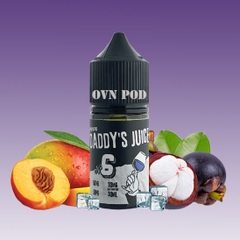 Daddy's Juice No.6 Mangosteen Peach Saltnic (30ml/30mg/50mg)