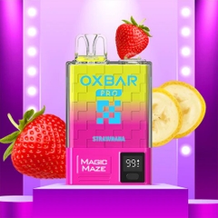 Oxbar Magic Maze Pro 10000 Hơi Dâu Chuối (50mg) – Pod 1 Lần