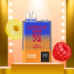 Oxbar Magic Maze Pro 10000 Hơi Mâm Xôi Dứa (50mg) – Pod 1 Lần