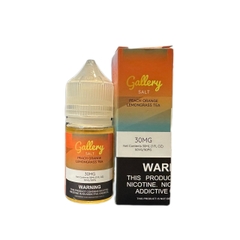 Gallery Peach Orange Lemongrass Tea Saltnic (30ml/30mg/50mg)