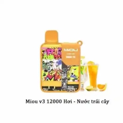 MiOU V3 12000 Hơi Hương Vị Nước Trái Cây (50mg) – Pod 1 Lần