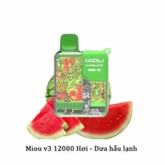 MiOU V3 12000 Hơi Hương Vị Dưa Hấu Lạnh (50mg) – Pod 1 Lần