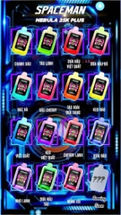 Spaceman Nebula 25k Plus 25000 Hơi Dưa Hấu Đỏ (50mg) - Pod 1 lần