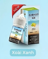 Caballo Ice Xoài Xanh Saltnic (30ml / 60mg)