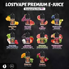 Lost Vape Premium E-Juice Dâu Ổi Xương Rồng Vải Saltnic (30ml/30mg/50mg)