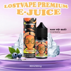 Lost Vape Premium E-Juice Nam Việt Quất Saltnic (30ml/30mg/50mg)