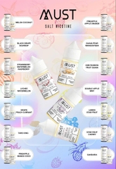 MUST Nho Đen Mãng Cầu Saltnic (30ml / 35mg / 55mg)