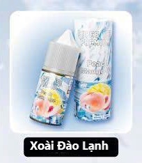 Super Ice Premium Xoài Đào Lạnh Saltnic (30ml/60mg)