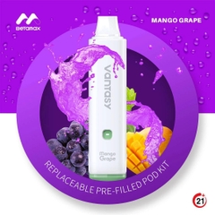 Betamax Vantasy Pod Hương Vị Xoài - Nho (12ml / 50mg)
