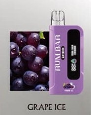 Rum Bar 18000 Hơi Nho Lạnh (50mg) – Pod 1 Lần