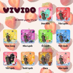 Vivido 30000 Hơi Táo Lạnh (50mg) – Pod 1 Lần