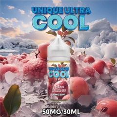 Unique Ultra Cool Vải Ổi Lạnh Saltnic (30ml / 50mg)