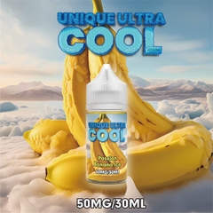 Unique Ultra Cool Chanh Leo Chuối Lạnh Saltnic (30ml / 50mg)
