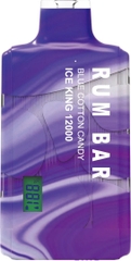 Rum Bar 12000 Hơi - Kẹo Bông Việt Quất (50mg) – Pod 1 Lần