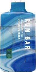 Rum Bar 12000 Hơi - Việt Quất Lạnh (50mg) – Pod 1 Lần