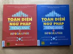 Combo Sách Chinh Phục Toàn Diện Ngữ Pháp Tiếng Anh Bằng Infographic - Tập 1 + Tập 2 (Bộ 2 Cuốn)