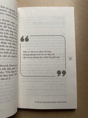 Ai Cũng Xứng Đáng Được Hạnh Phúc