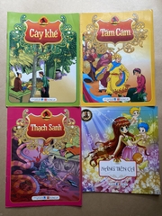 Combo 4 cuốn truyện cổ tích ( sách tranh mỏng )