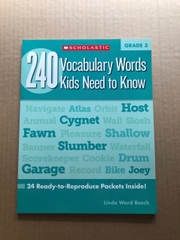 240 Vocabulary Words Kids Need To Know – Trọn bộ 6 cuốn