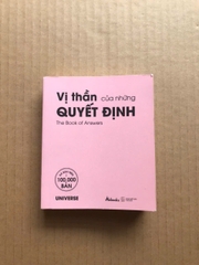 Vị Thần Của Những Quyết Định - The Book Of Answers ( sách khổ nhỏ )