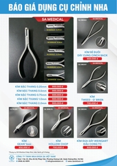 Kìm Hollow chop chỉnh nha