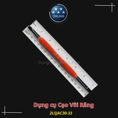 Dụng cụ Cạo Vôi Răng Hình Lưỡi Liềm, Tay cầm bằng Sillicon- Sickle Scaler Osung 2LS