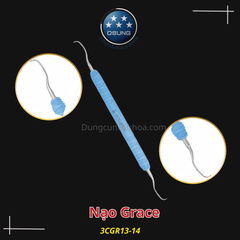 Dụng cụ nạo Gracey Osung - Curette Gracey, Tay cầm bằng nhựa, cứng 3CRGR