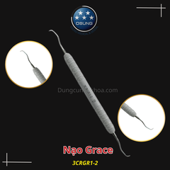 Dụng cụ nạo Gracey Osung - Curette Gracey, Tay cầm bằng nhựa, cứng 3CRGR